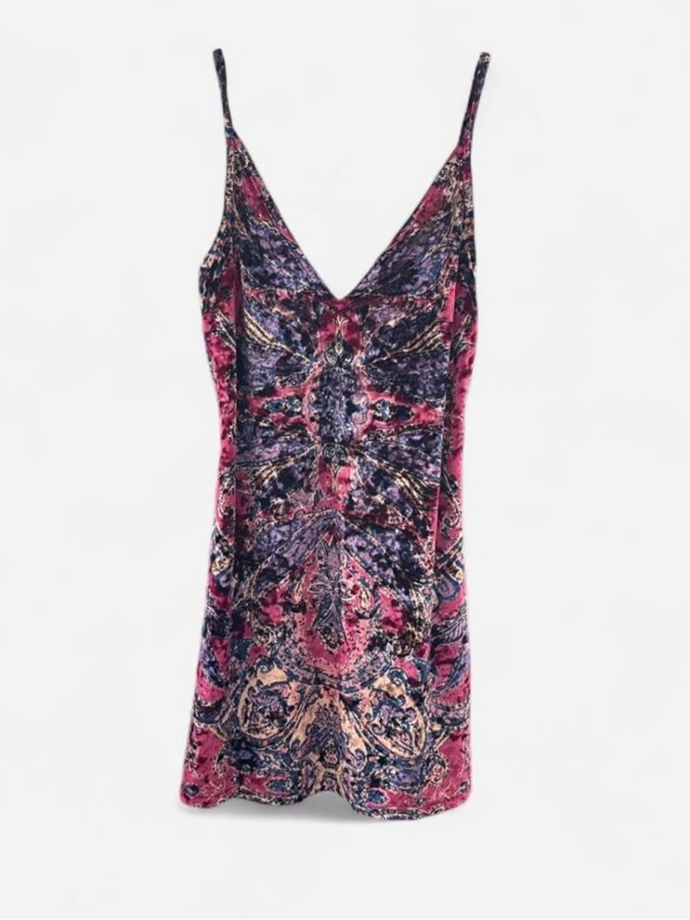 Free People enchanted Slip mini Dress size XS festival bohemian hippie indie